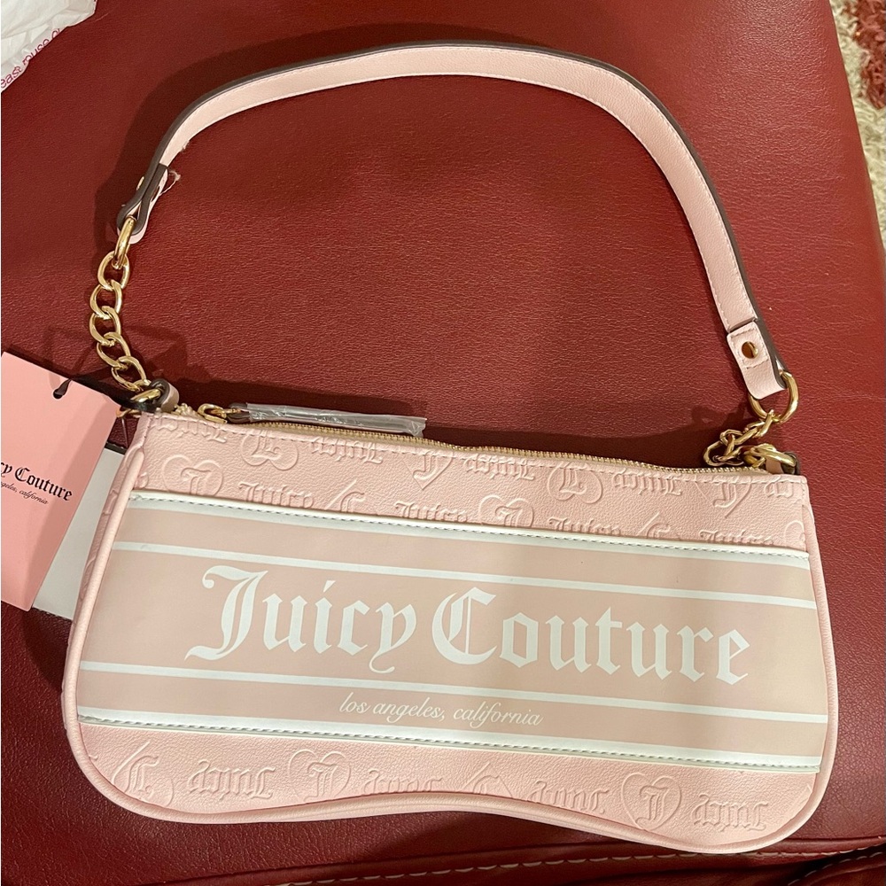 Juicy Couture Powder Blush Fashionista Shoulder Bag